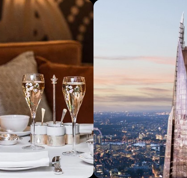 WIN AN EXPERIENCE AT THE SHARD & AFTERNOON TEA FOR TWO—YOURS FOR JUST 99P!