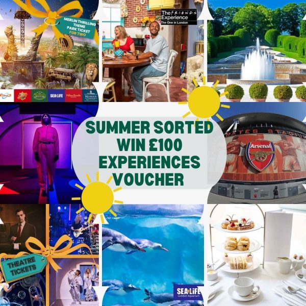 WIN £100 EXPERIENCES VOUCHER - SUMMER SORTED FOR 99P!